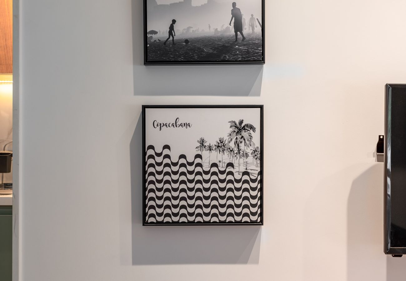 Condohotel in Rio de Janeiro - Conforto em Copacabana | 100m da praia | BR1307