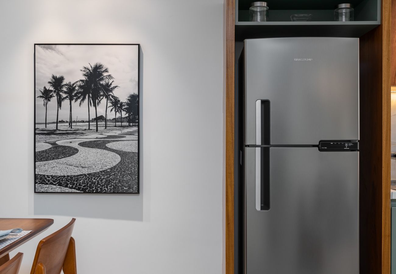 Condohotel in Rio de Janeiro - Conforto em Copacabana | 100m da praia | BR1307