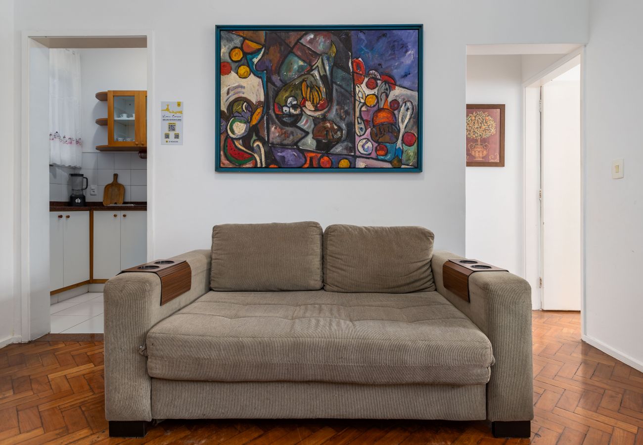 Apartment in Rio de Janeiro - Aconchego em Copa | Ideal p/ família | BRX1005 