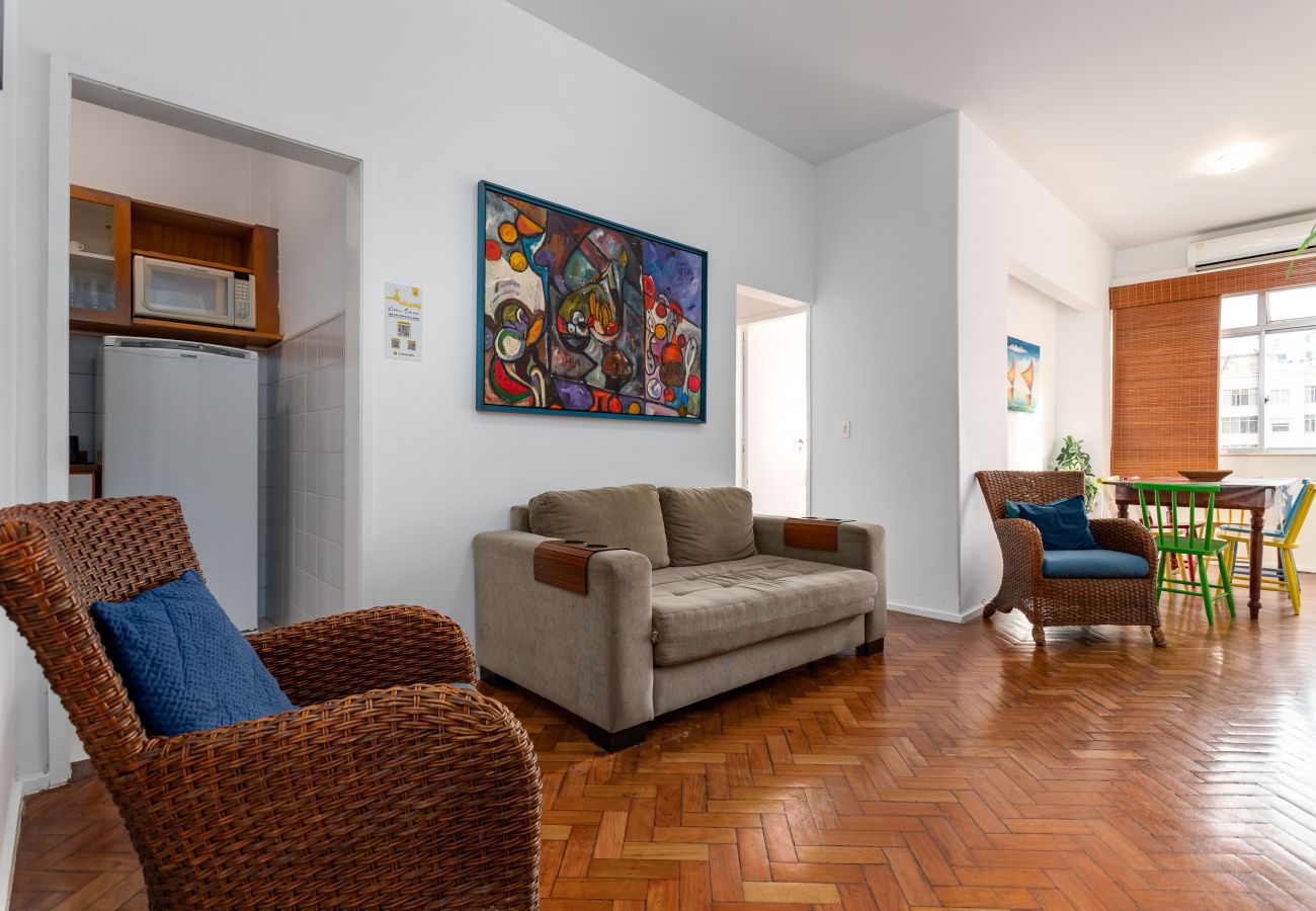 Apartment in Rio de Janeiro - Aconchego em Copa | Ideal p/ família | BRX1005 