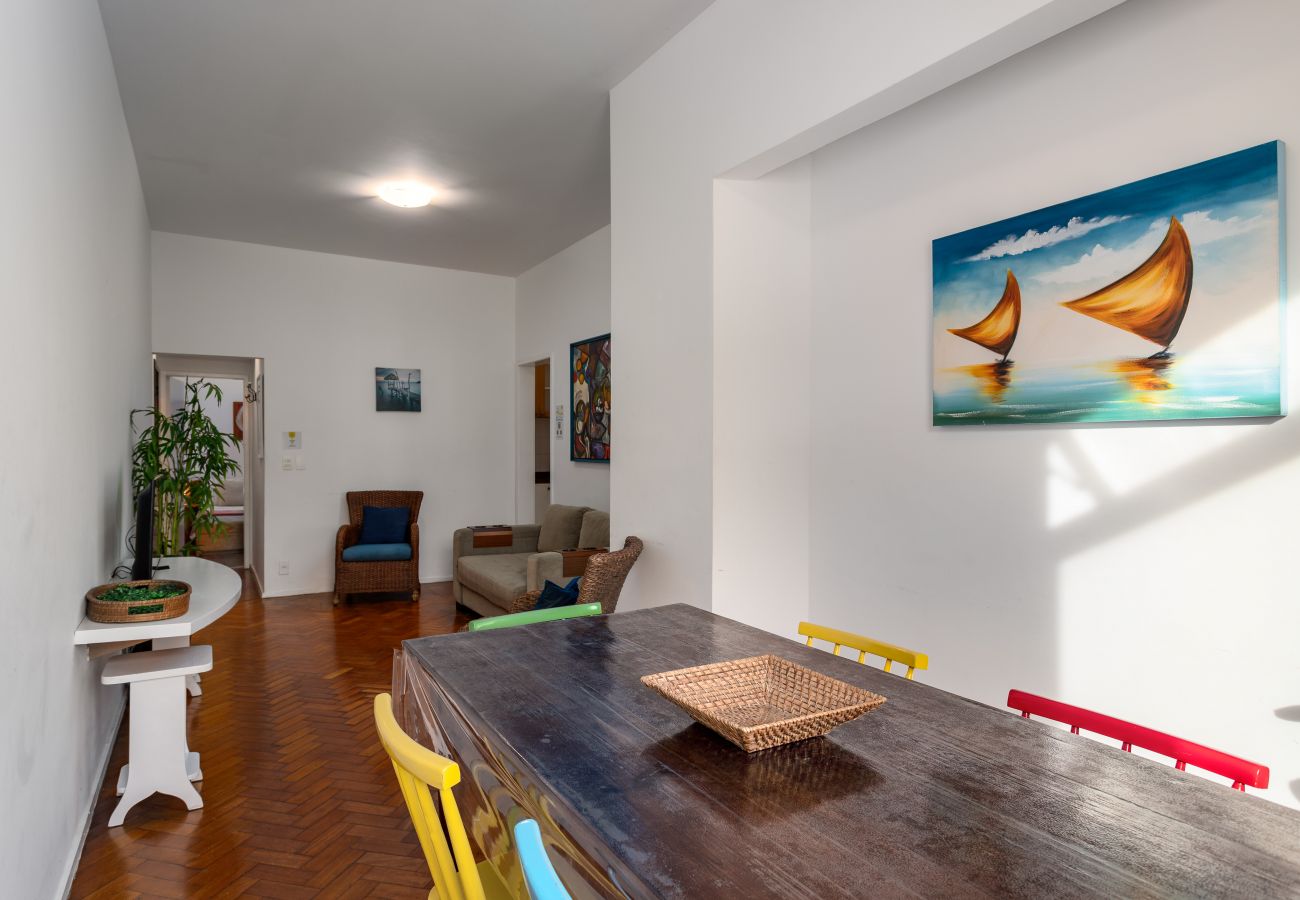 Apartment in Rio de Janeiro - Aconchego em Copa | Ideal p/ família | BRX1005 