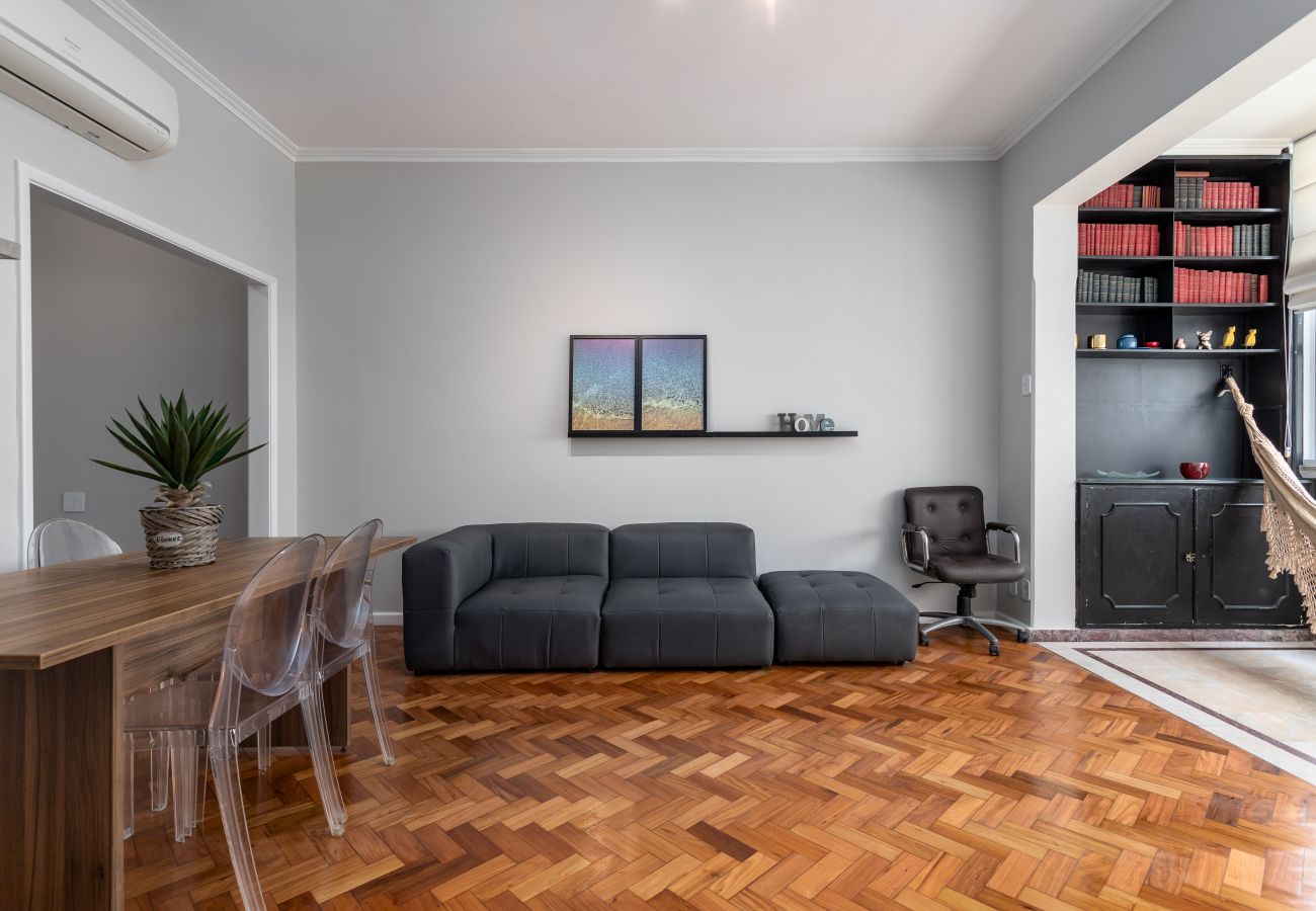 Apartment in Rio de Janeiro - Vista para o mar, 2 minutos da praia | FMS601