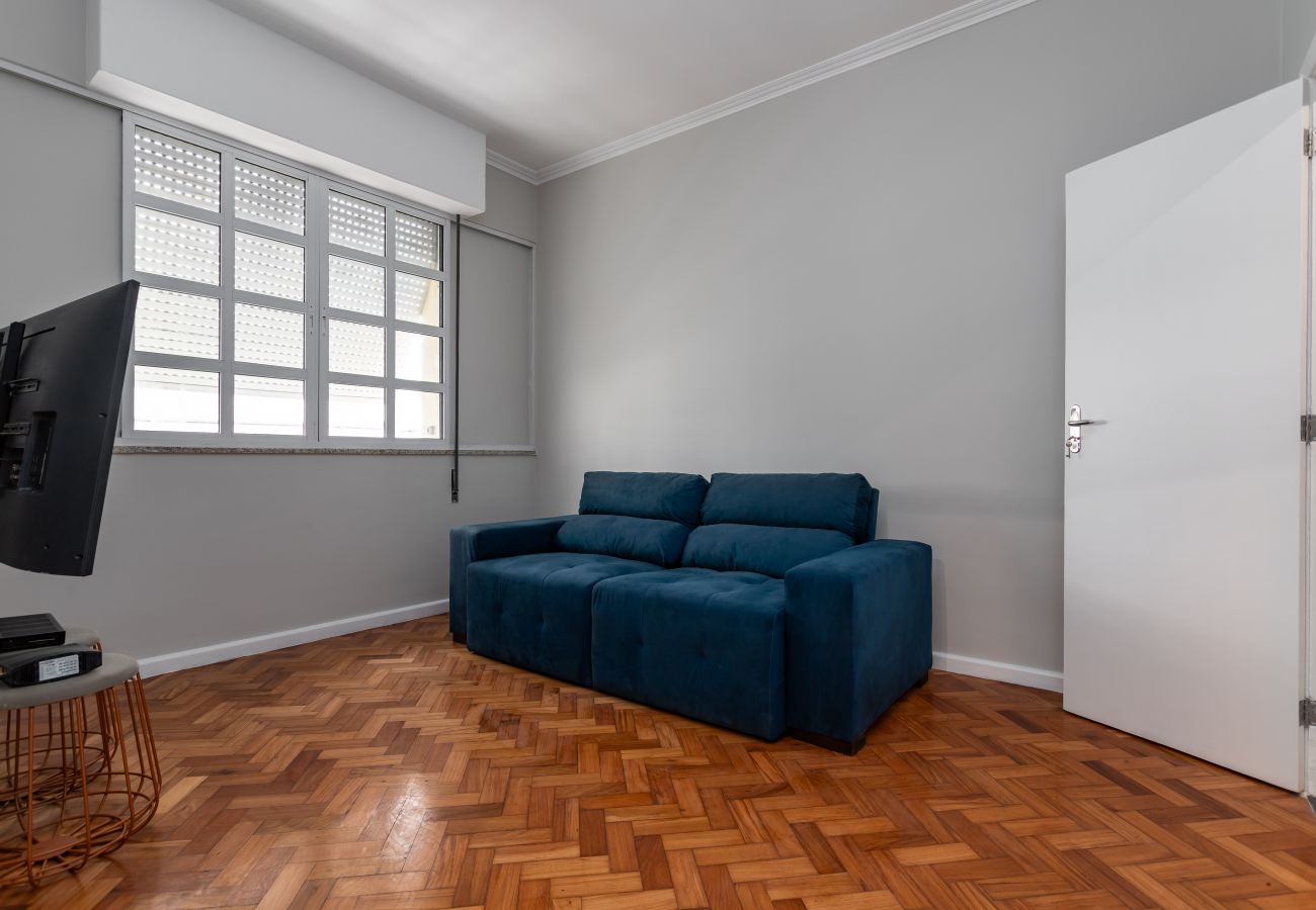 Apartment in Rio de Janeiro - Vista para o mar, 2 minutos da praia | FMS601