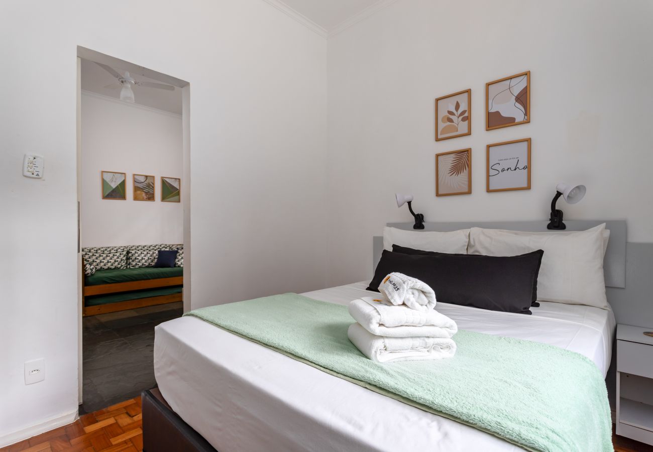 Apartment in Rio de Janeiro - Conforto em Botafogo |Ideal para casais| LM108 