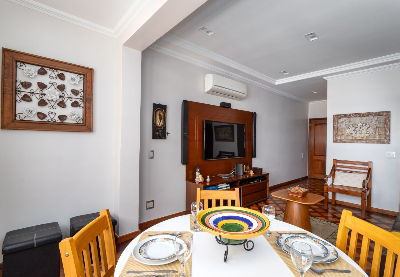 Apartment in Rio de Janeiro - Vista para o mar, 2 minutos da praia | FMS502
