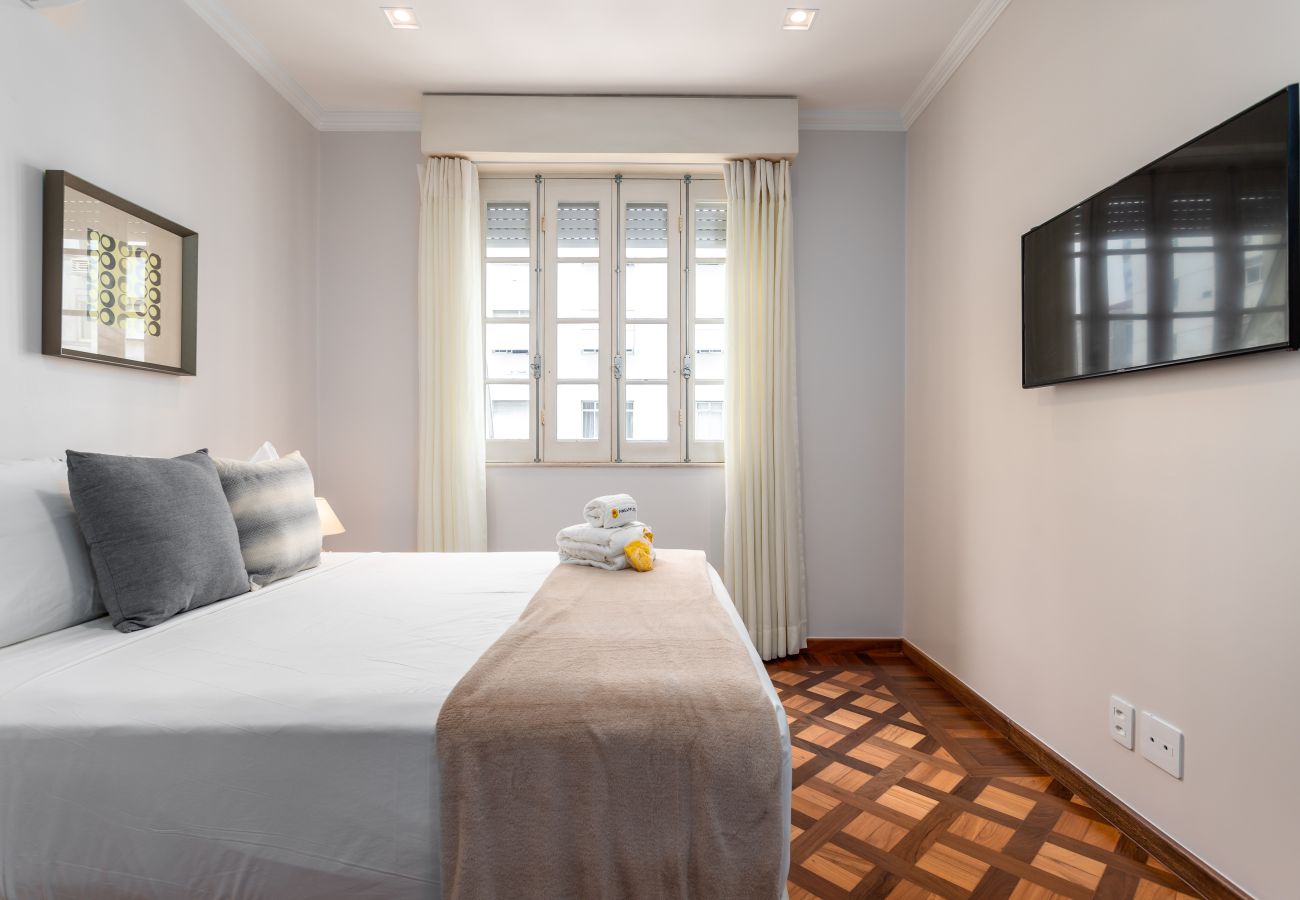 Apartment in Rio de Janeiro - Vista para o mar, 2 minutos da praia | FMS502
