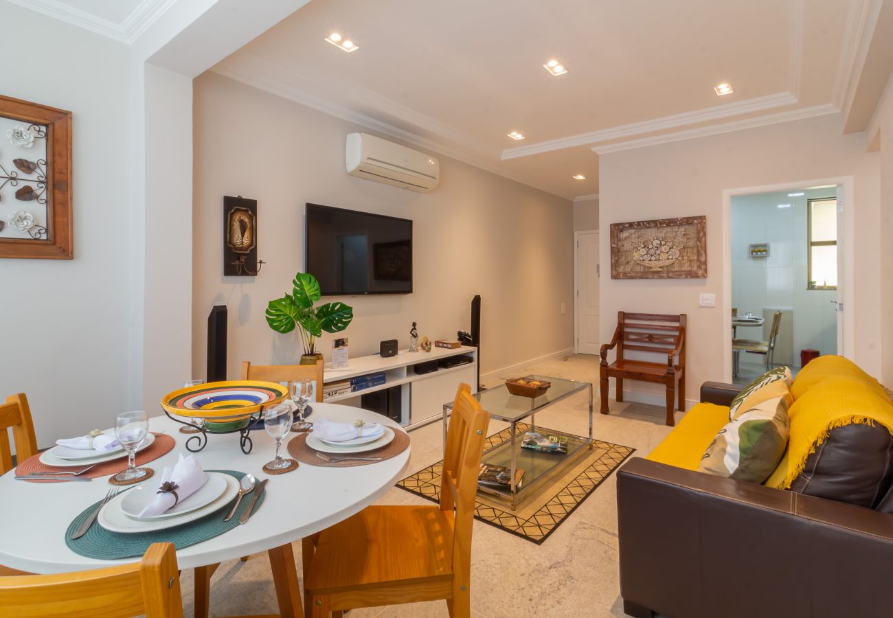 Apartment in Rio de Janeiro - Vista para o mar, 2 minutos da praia | FMS502