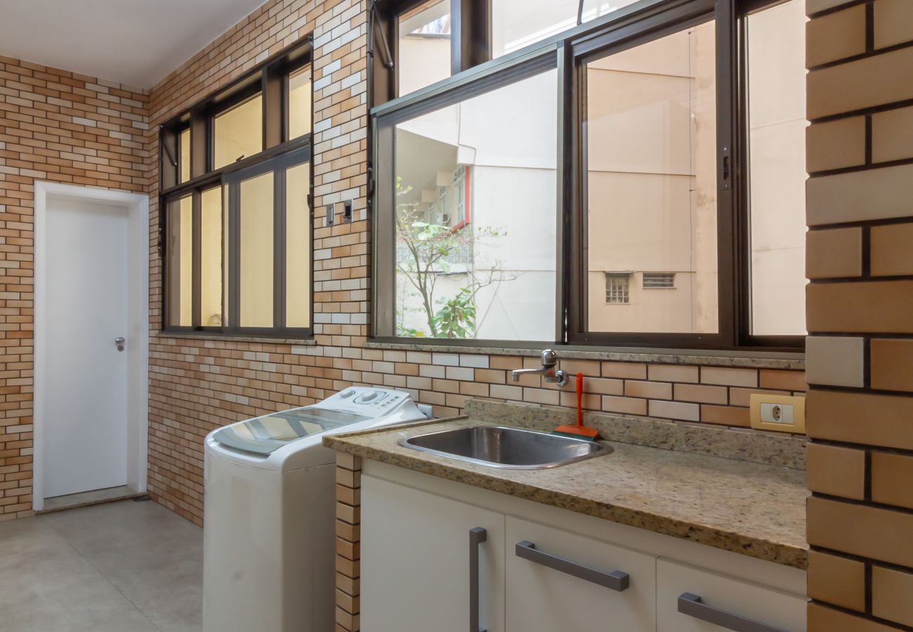 Apartment in Rio de Janeiro - Vista para o mar, 2 minutos da praia | FMS502