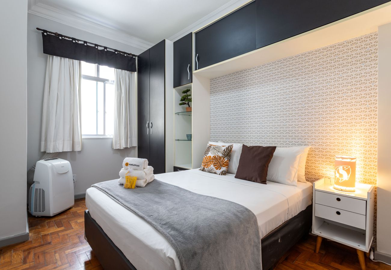 Apartment in Rio de Janeiro - Agradável em Copa | Ideal para amigos | SC602
