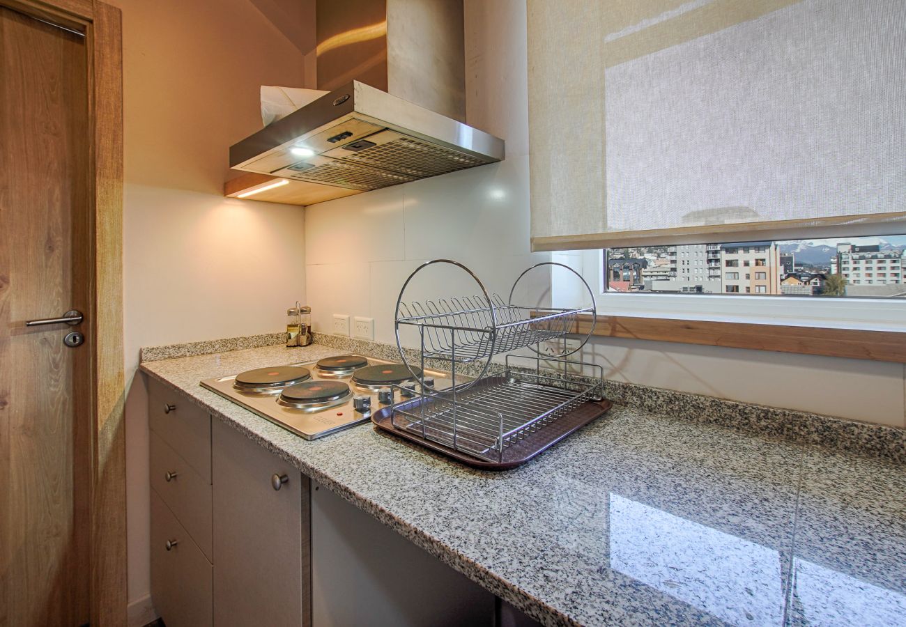 Apartment in San Carlos de Bariloche - Montaña apartment with lake view and parking in Bariloche