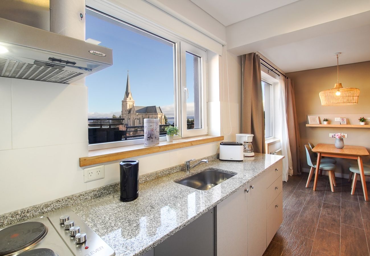 Apartment in San Carlos de Bariloche - Mutisia flat with terrace and lake views in Bariloche