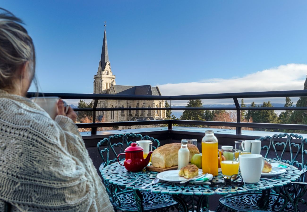 Apartment in San Carlos de Bariloche - Mutisia flat with terrace and lake views in Bariloche