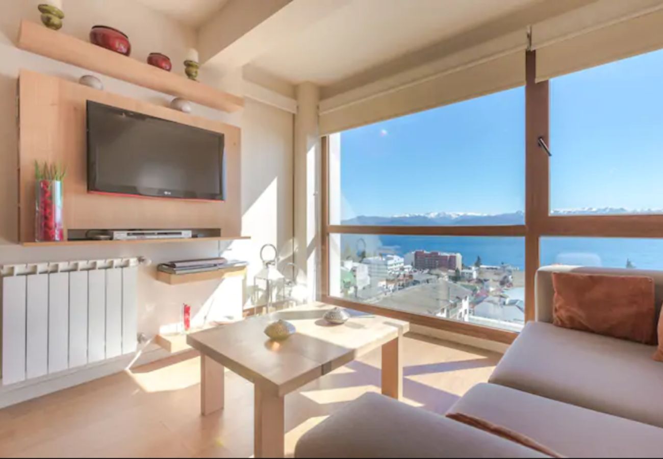 Apartment in San Carlos de Bariloche - Terrazas del lago II BB and a view of Lake Nahuel Huapi