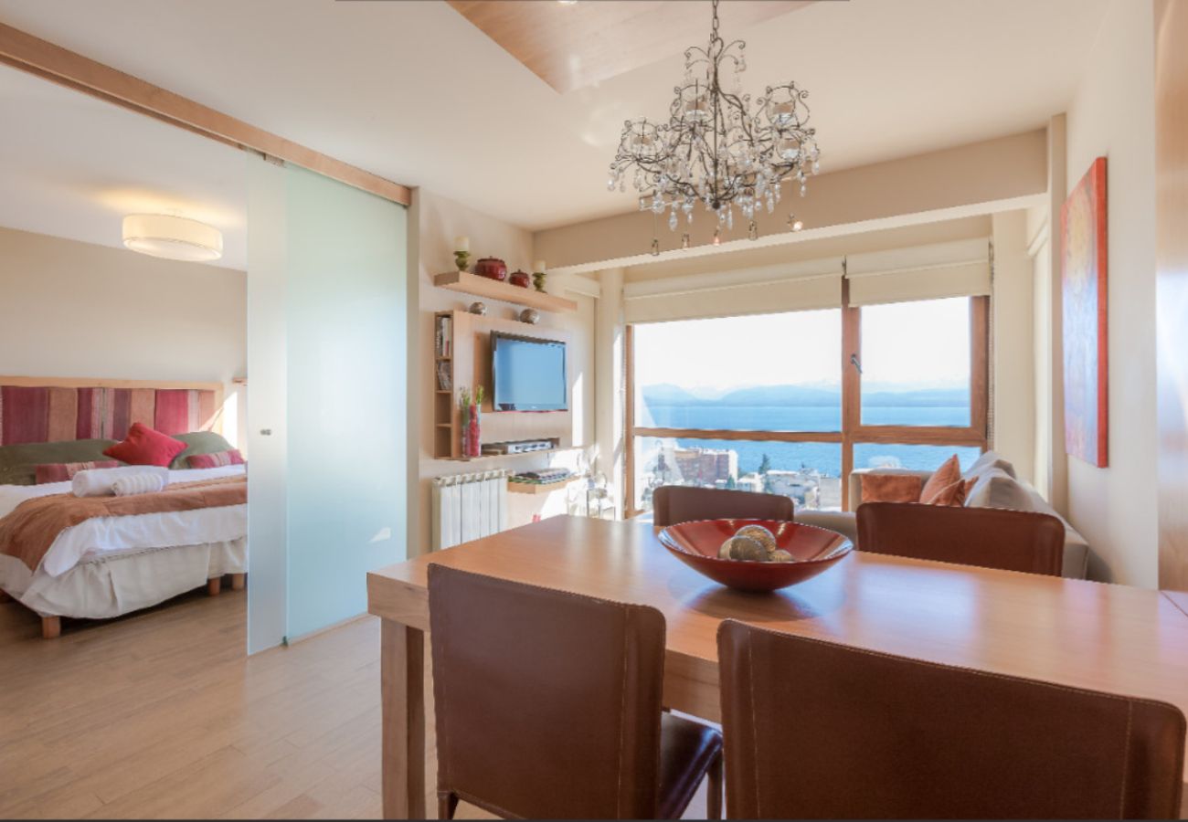 Apartment in San Carlos de Bariloche - Terrazas del lago II BB and a view of Lake Nahuel Huapi