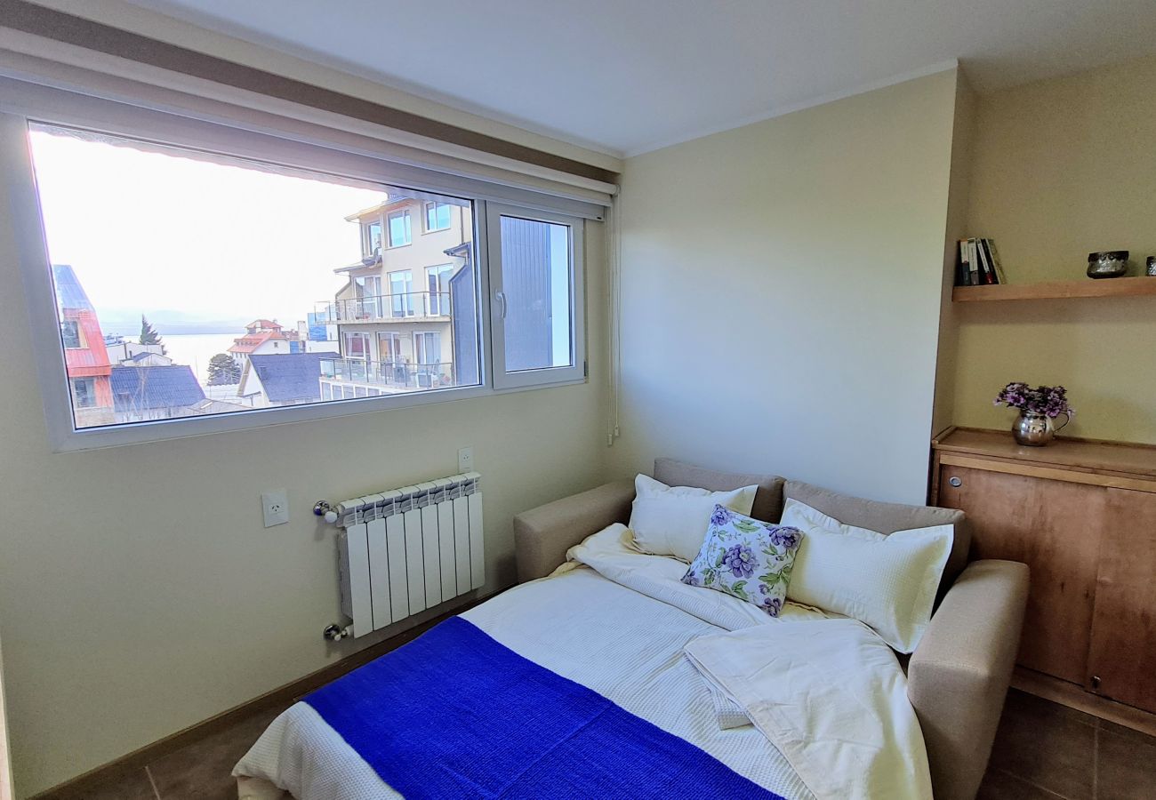 Apartment in San Carlos de Bariloche - Cielo apartment  with a view of the lake and the Bariloche cathedral 