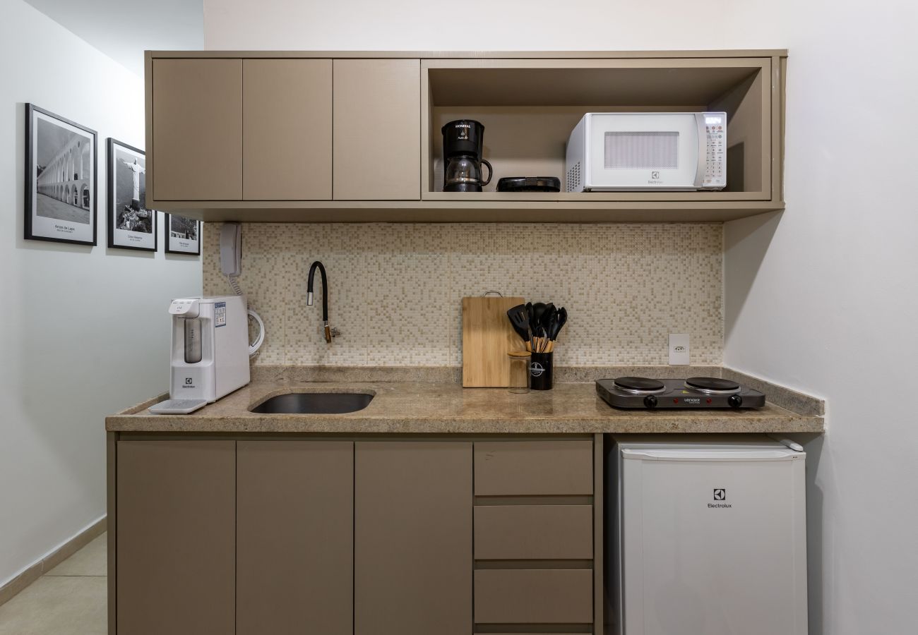 Apartment in Rio de Janeiro - Em frente ao metrô e 8 minutos da praia | SF228