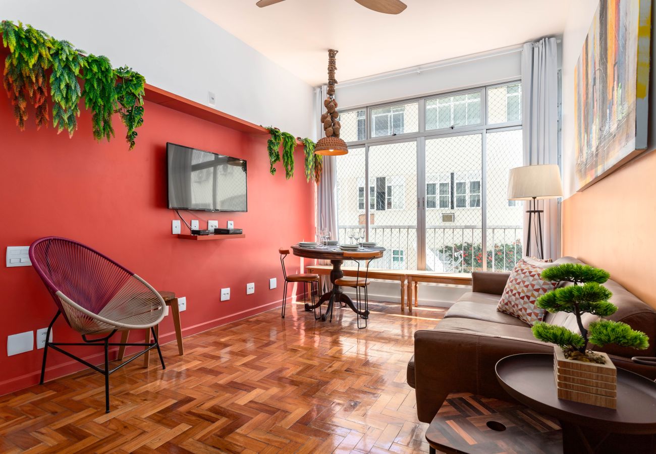 Apartment in Rio de Janeiro - Para familias, a 10 minutos da praia de Ipanema | NS103