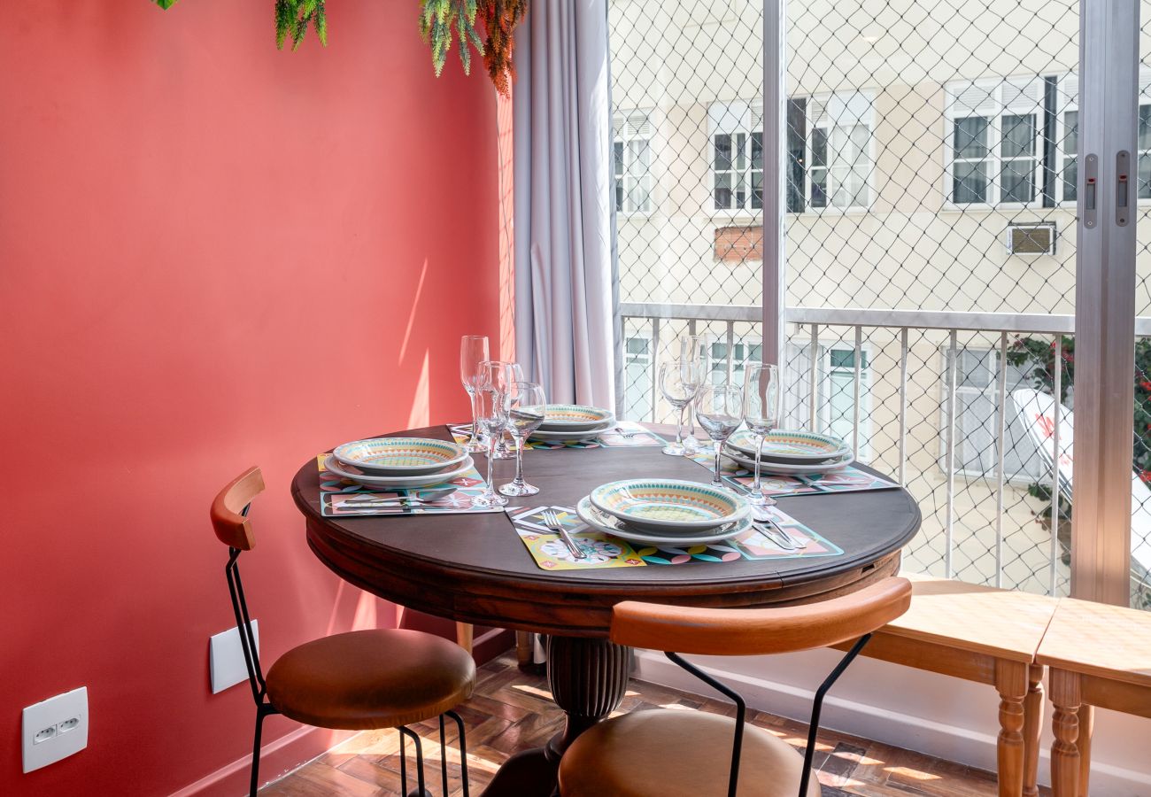 Apartment in Rio de Janeiro - Para familias, a 10 minutos da praia de Ipanema | NS103
