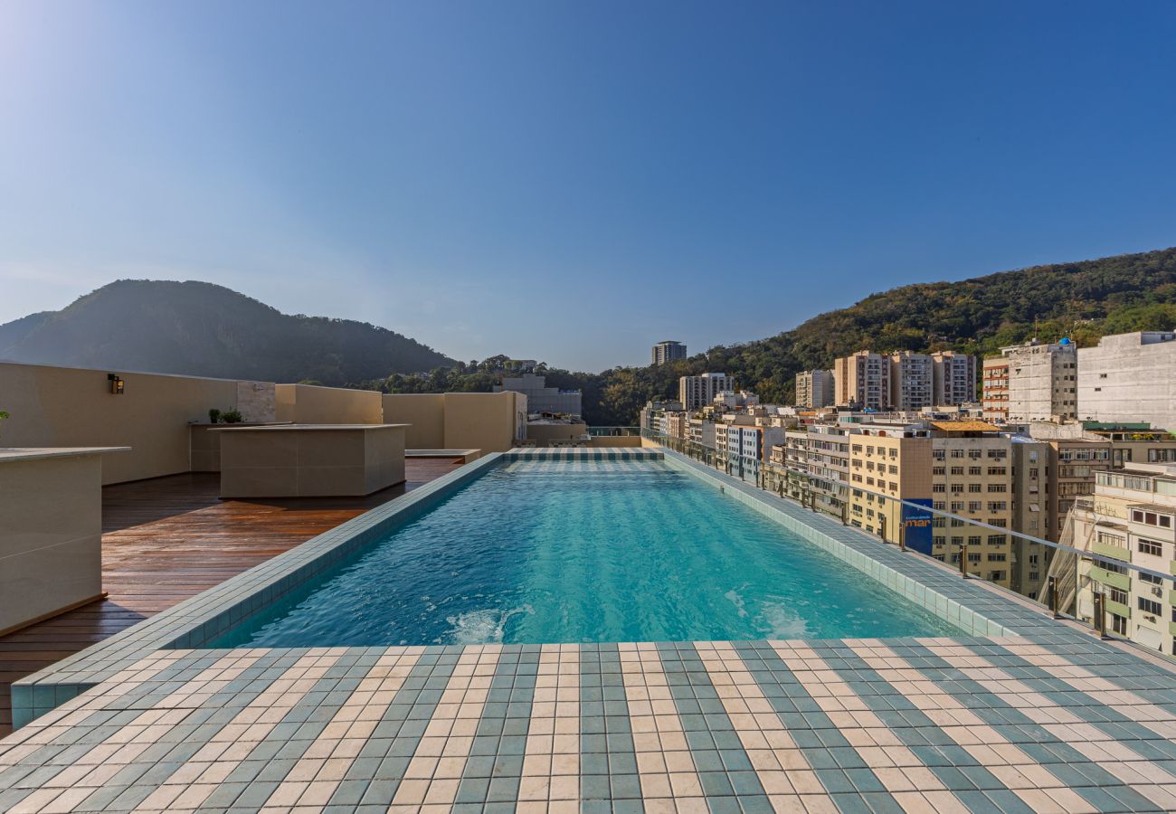 Apartment in Rio de Janeiro - Vista para o Mar e Varanda com Banheira | Q9