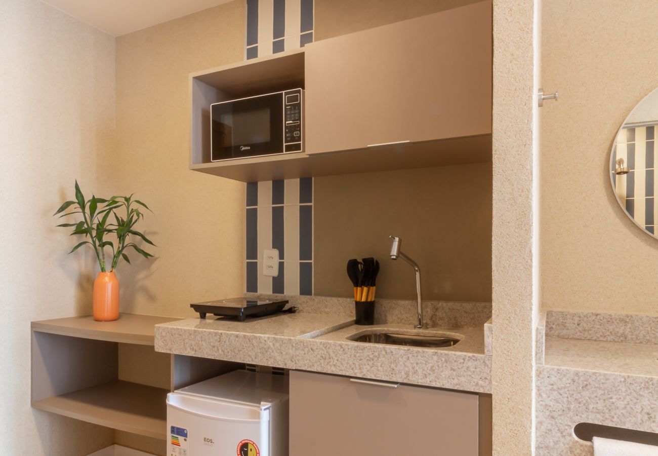 Apartment in Rio de Janeiro - Vista para o Mar e Varanda com Banheira  | Q21