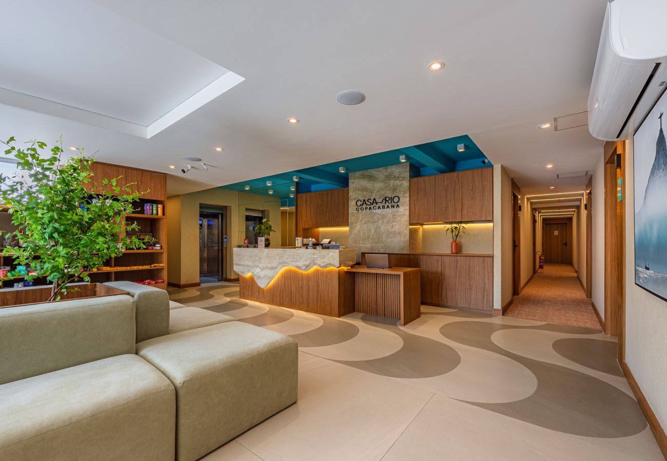 Apartment in Rio de Janeiro - Vista para o Mar e Varanda com Banheira  | Q4