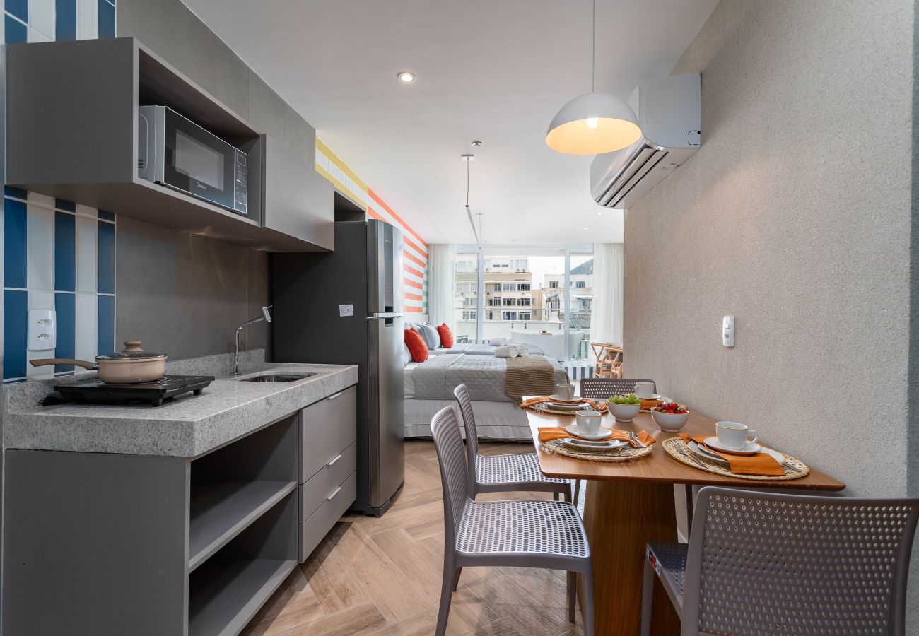 Apartment in Rio de Janeiro - Vista para o Mar e Varanda com Banheira | Q5
