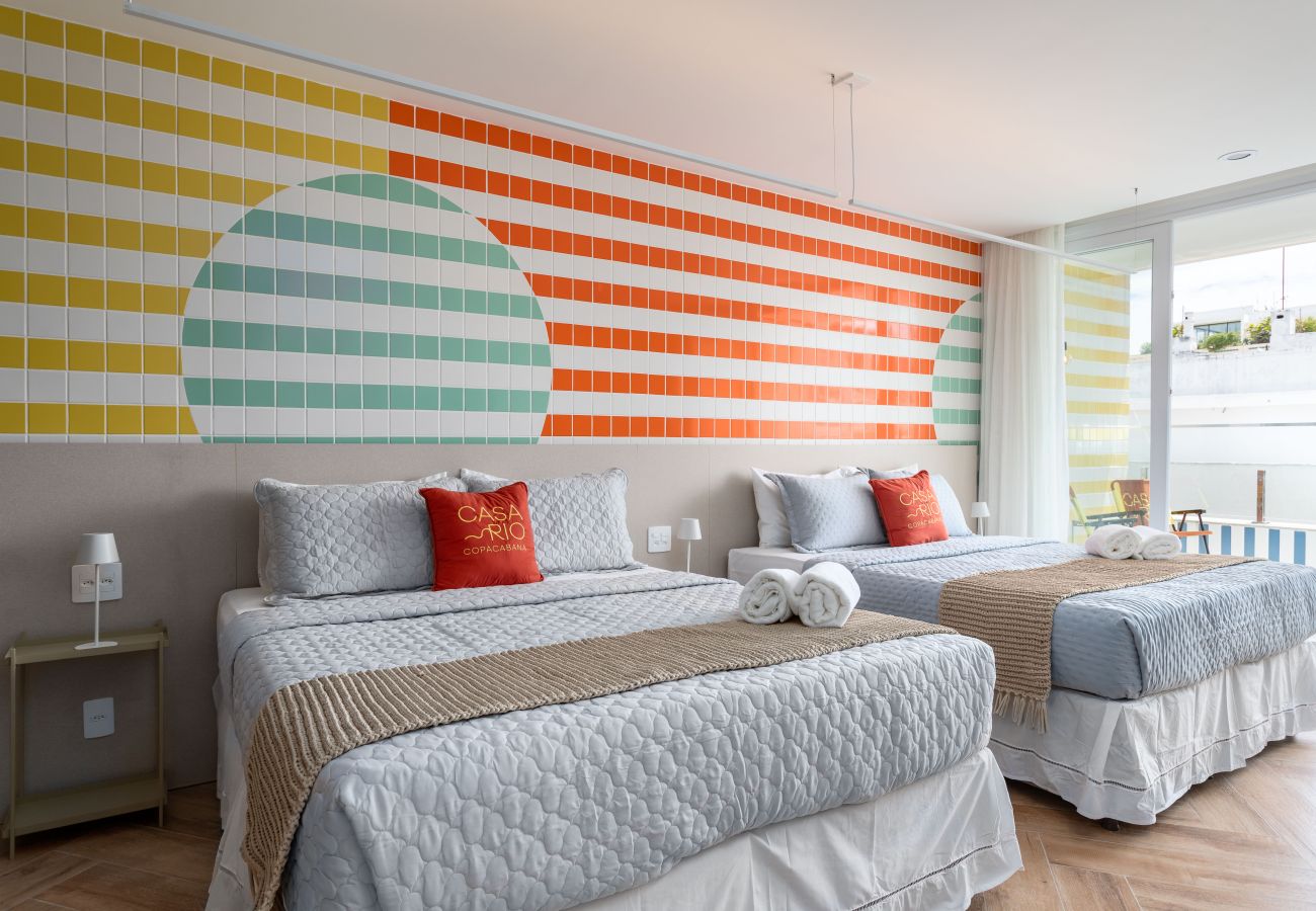 Apartment in Rio de Janeiro - Vista para o Mar e Varanda com Banheira | Q5