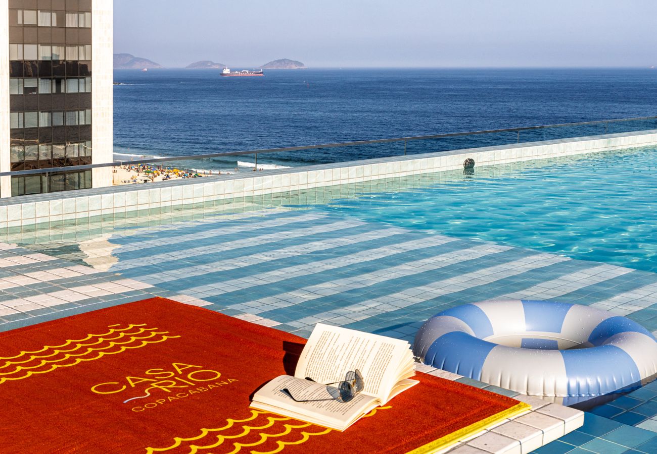 Apartment in Rio de Janeiro - Vista para o Mar e Varanda com Banheira | Q5