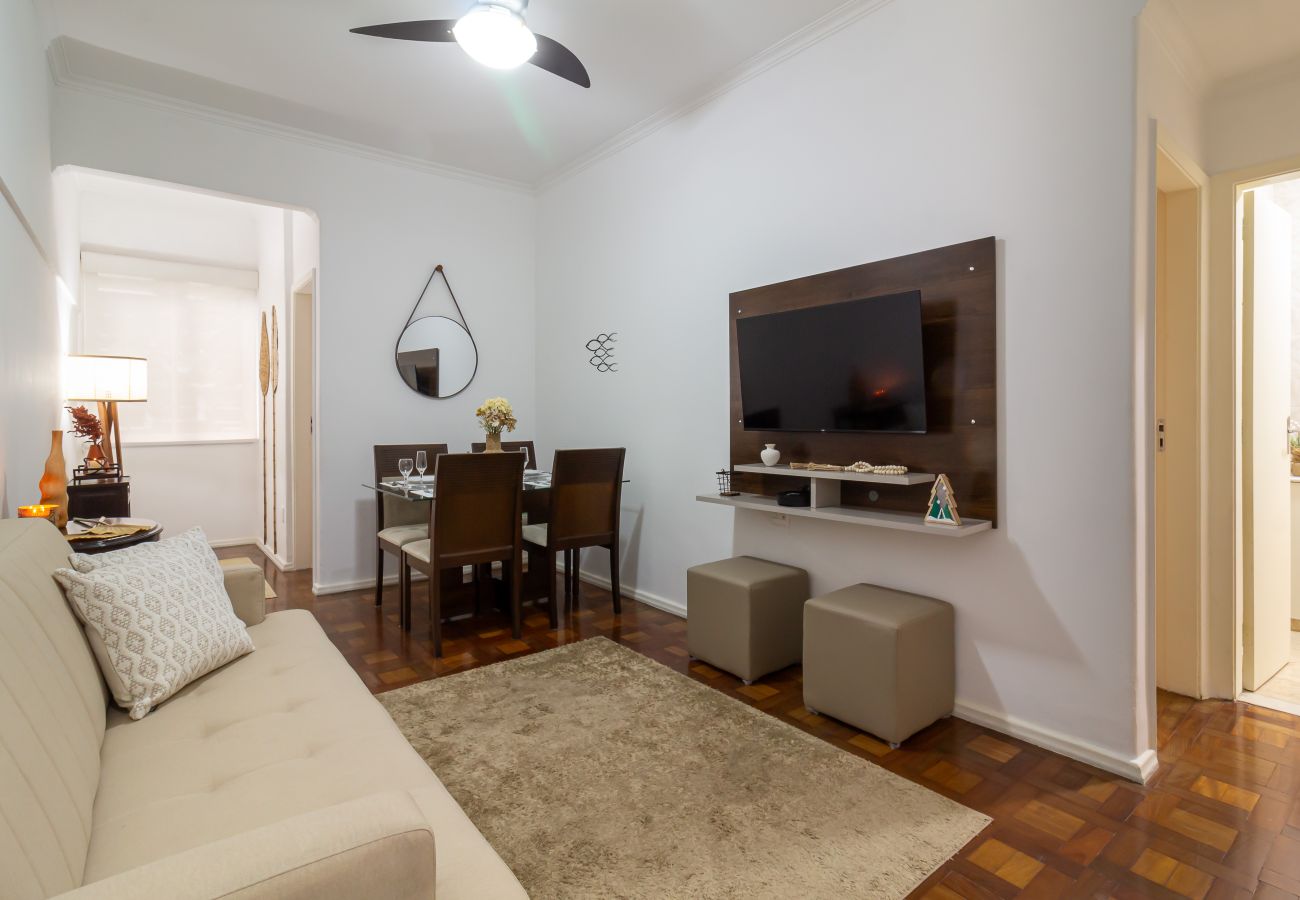 Apartment in Rio de Janeiro - Conforto em Copacabana a 9 minutos da praia | CJ202 