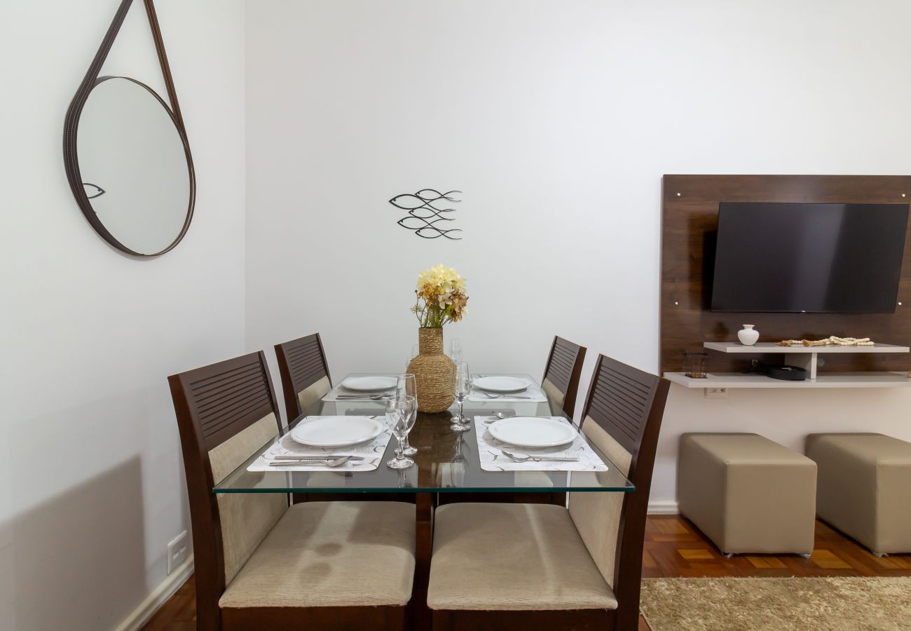 Apartment in Rio de Janeiro - Conforto em Copacabana a 9 minutos da praia | CJ202 