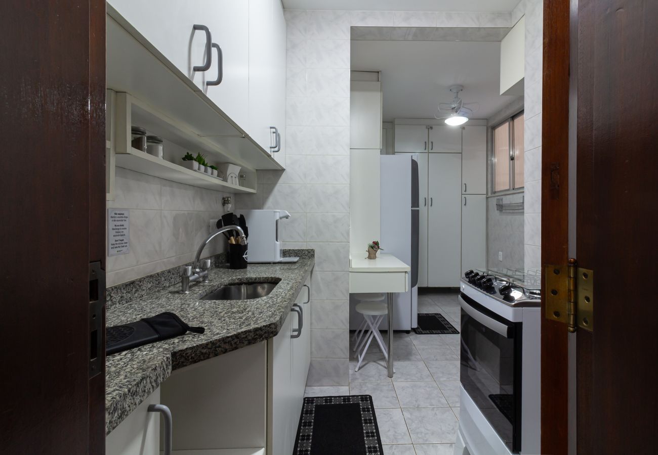 Apartment in Rio de Janeiro - Conforto em Copacabana a 9 minutos da praia | CJ202 