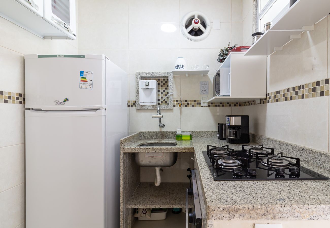 Apartment in Rio de Janeiro - Acolhedor em Copacabana a 7 minutos da praia | FM211