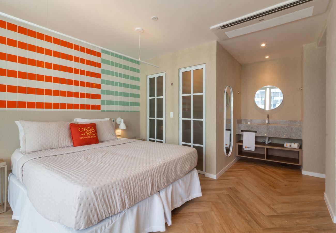 Apartment in Rio de Janeiro - Vista para o Mar e Varanda com Banheira | Q23