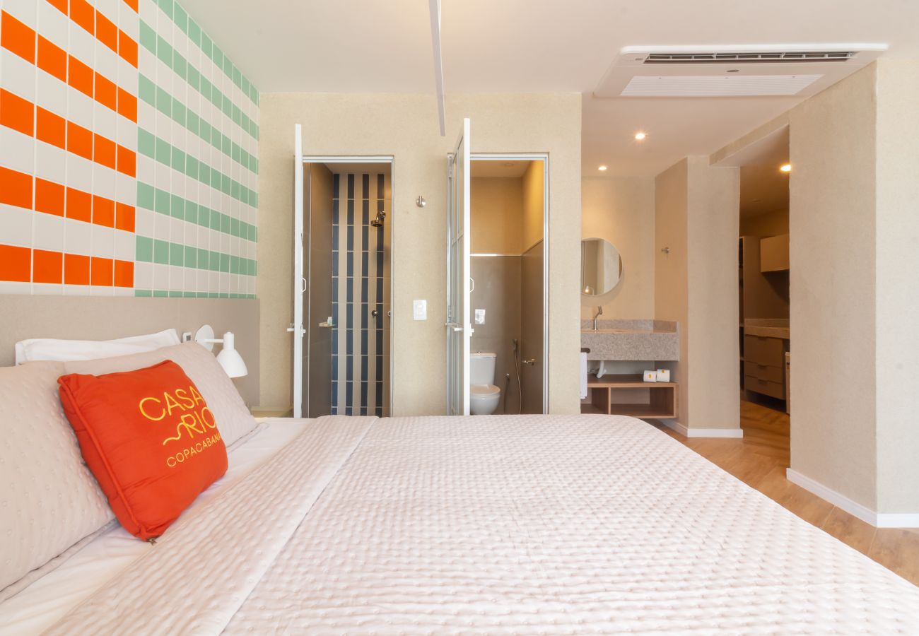 Apartment in Rio de Janeiro - Vista para o Mar e Varanda com Banheira | Q23