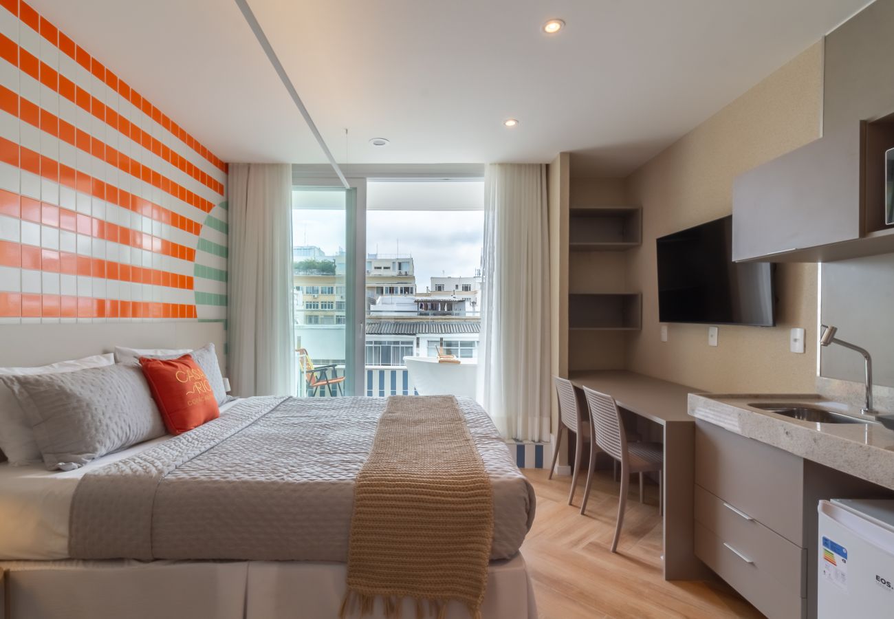 Apartment in Rio de Janeiro - Vista para o Mar e Varanda com Banheira | Q2