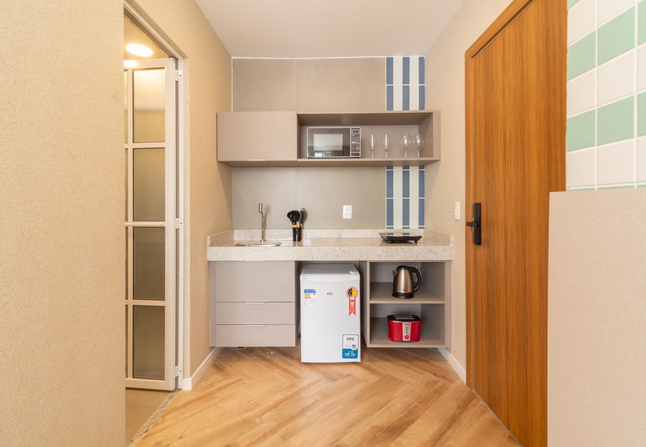 Apartment in Rio de Janeiro - Vista para o Mar e Varanda com Banheira  | Q3