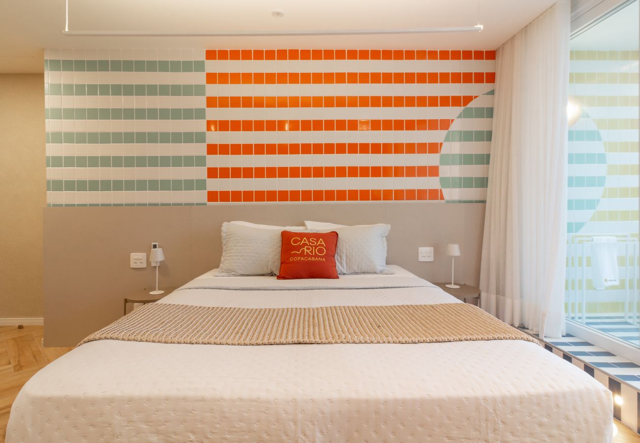 Apartment in Rio de Janeiro - Vista para o Mar e Varanda com Banheira | Q12
