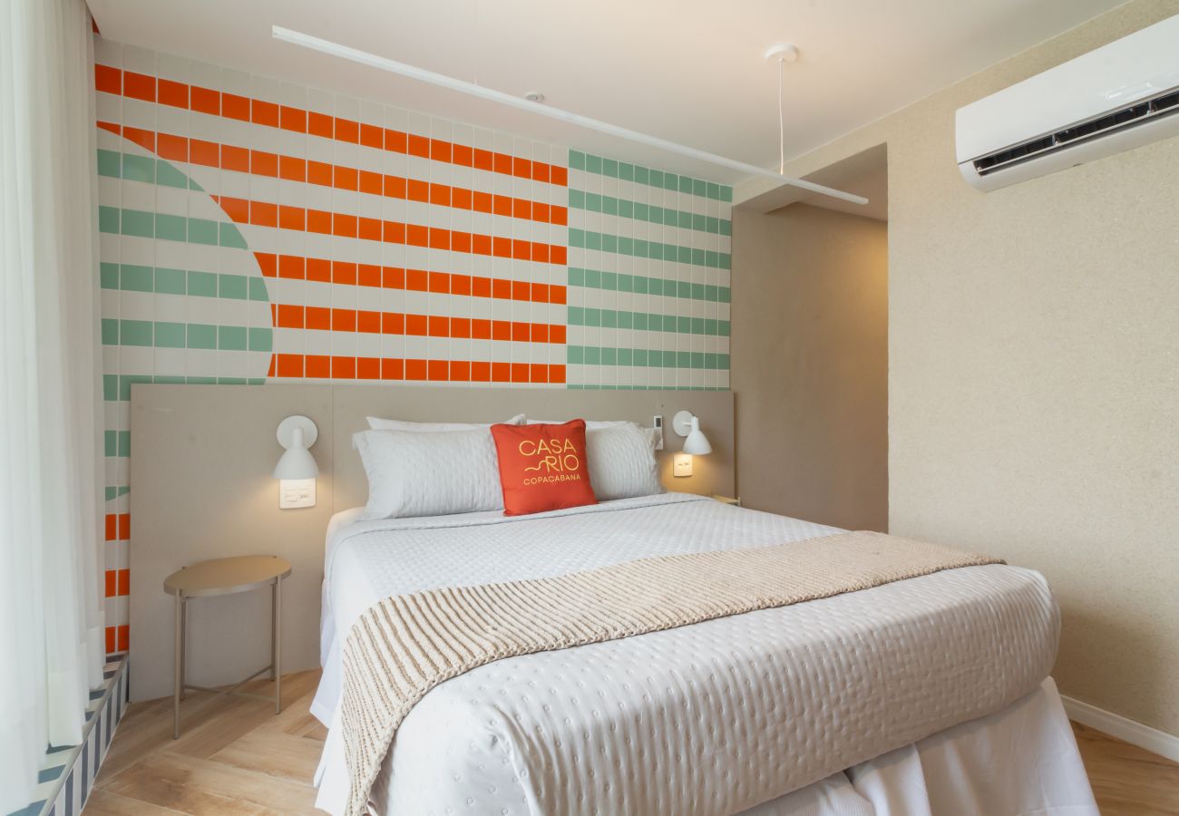 Apartment in Rio de Janeiro - Vista para o Mar e Varanda com Banheira | Q20