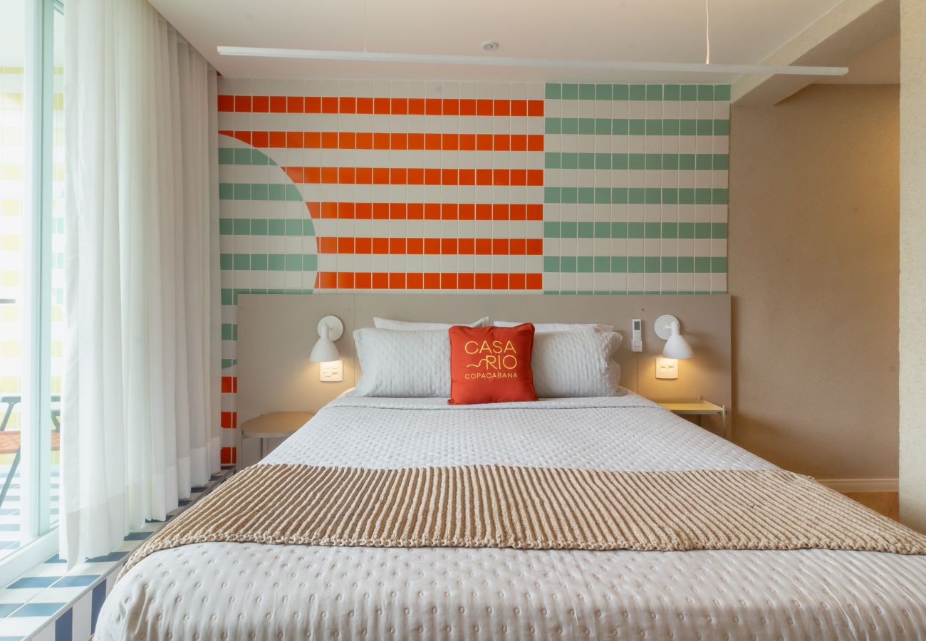 Apartment in Rio de Janeiro - Vista para o Mar e Varanda com Banheira | Q20