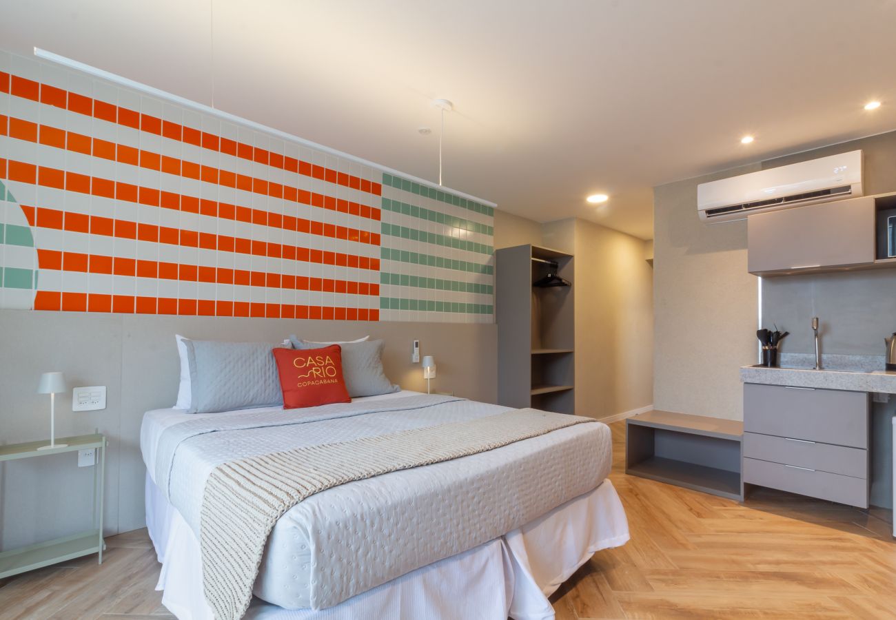 Apartment in Rio de Janeiro - Vista para o Mar e Varanda com Banheira | Q17