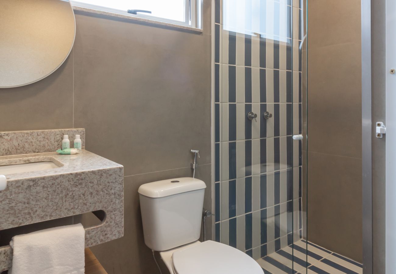 Apartment in Rio de Janeiro - Vista para o Mar e Varanda com Banheira | Q17