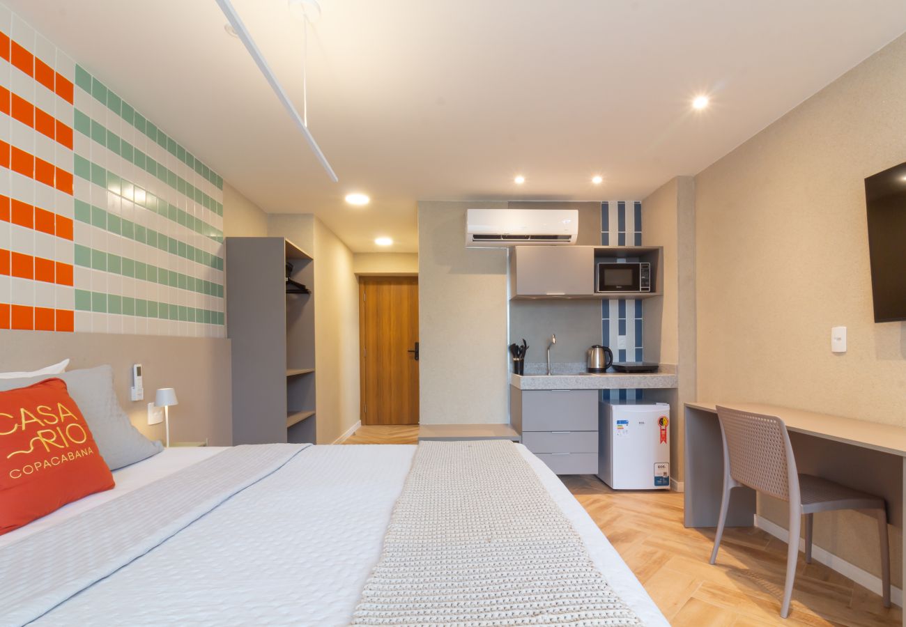 Apartment in Rio de Janeiro - Vista para o Mar e Varanda com Banheira | Q17