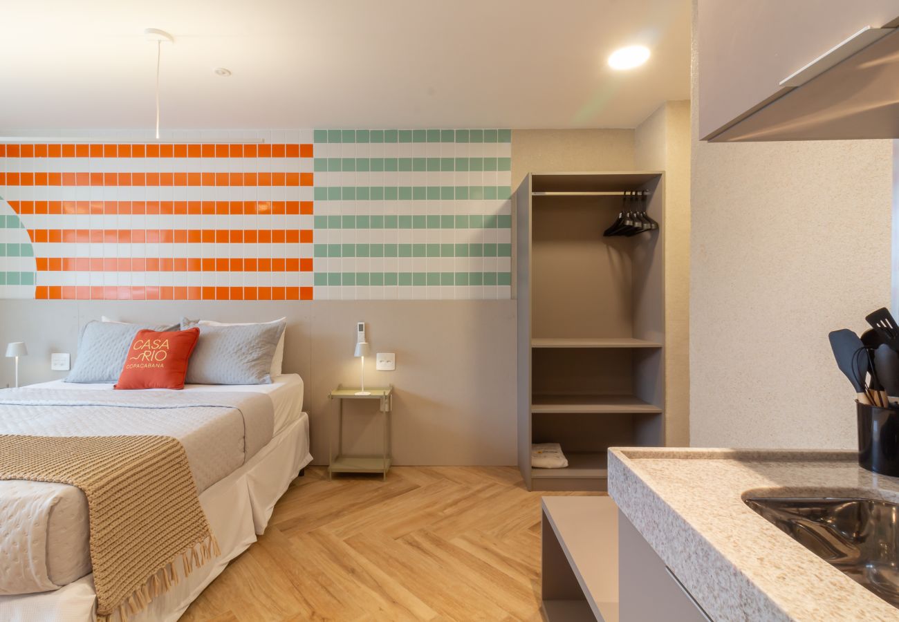 Apartment in Rio de Janeiro - Vista para o Mar e Varanda com Banheira | Q17