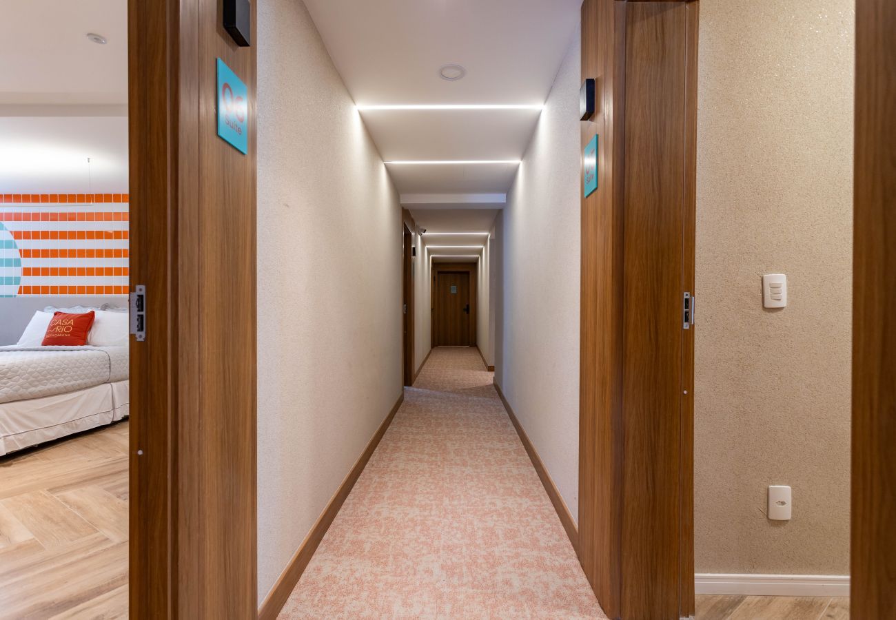 Apartment in Rio de Janeiro - Vista para o Mar e Varanda com Banheira | Q17