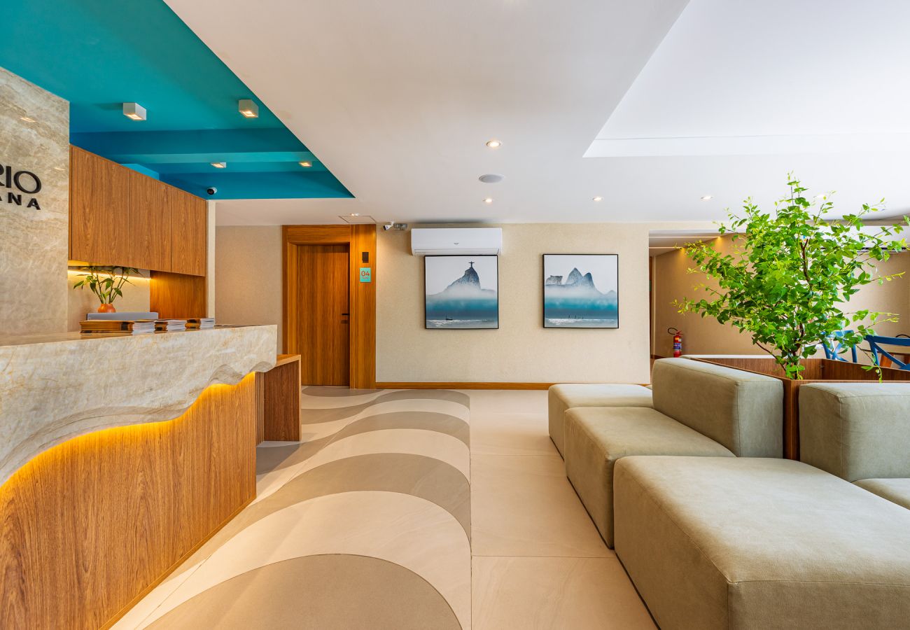 Apartment in Rio de Janeiro - Vista para o Mar e Varanda com Banheira | Q17