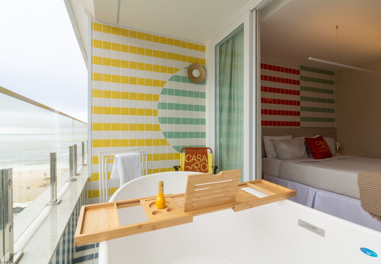 Apartment in Rio de Janeiro - Vista para o Mar e Varanda com Banheira | Q18