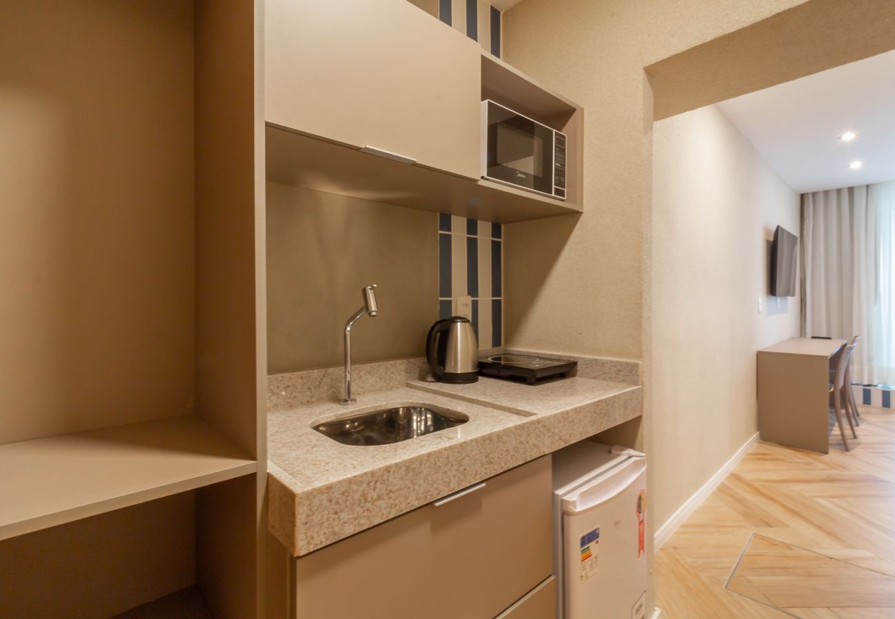 Apartment in Rio de Janeiro - Vista para o Mar e Varanda com Banheira | Q18