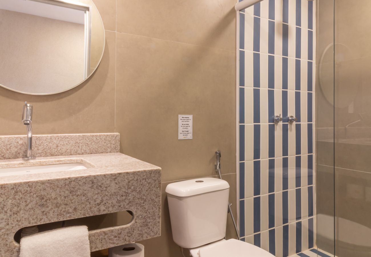 Apartment in Rio de Janeiro - Vista para o Mar e Varanda com Banheira | Q22