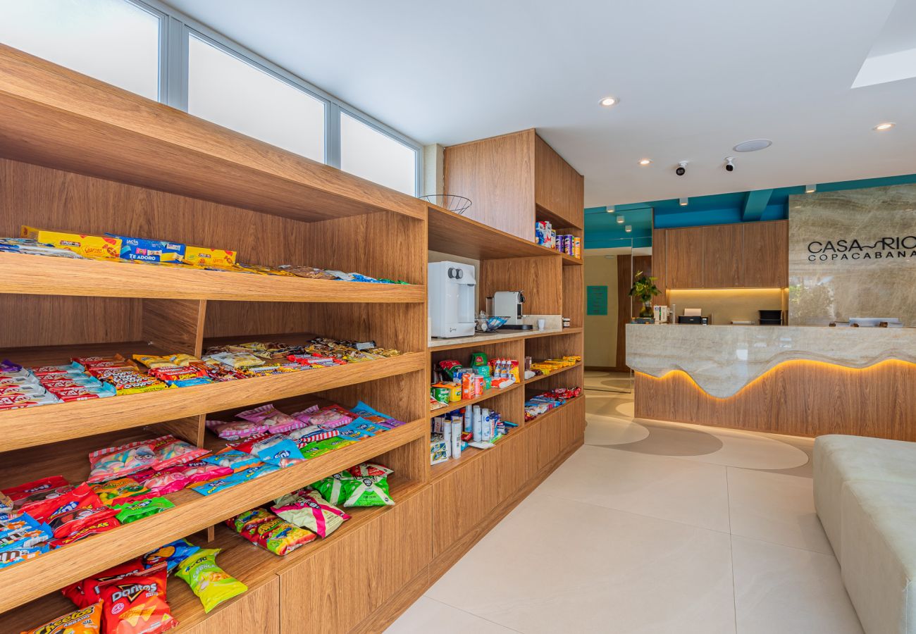 Apartment in Rio de Janeiro - Vista para o Mar e Varanda com Banheira | Q22