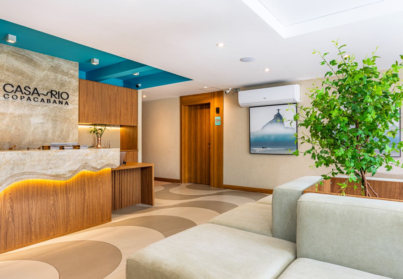 Apartment in Rio de Janeiro - Vista para o Mar e Varanda com Banheira | Q22